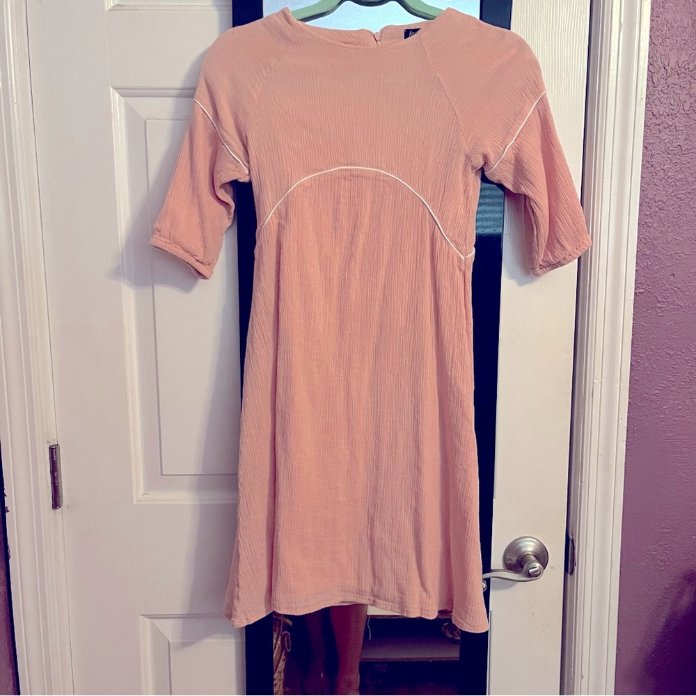 Girls Cotton Casual Dress